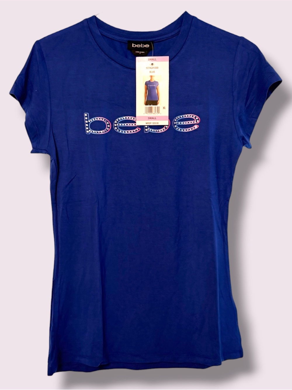 Women’s Bebe short sleeve shirt size Small